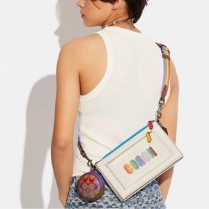 Holden Crossbody With Rainbow Coach
